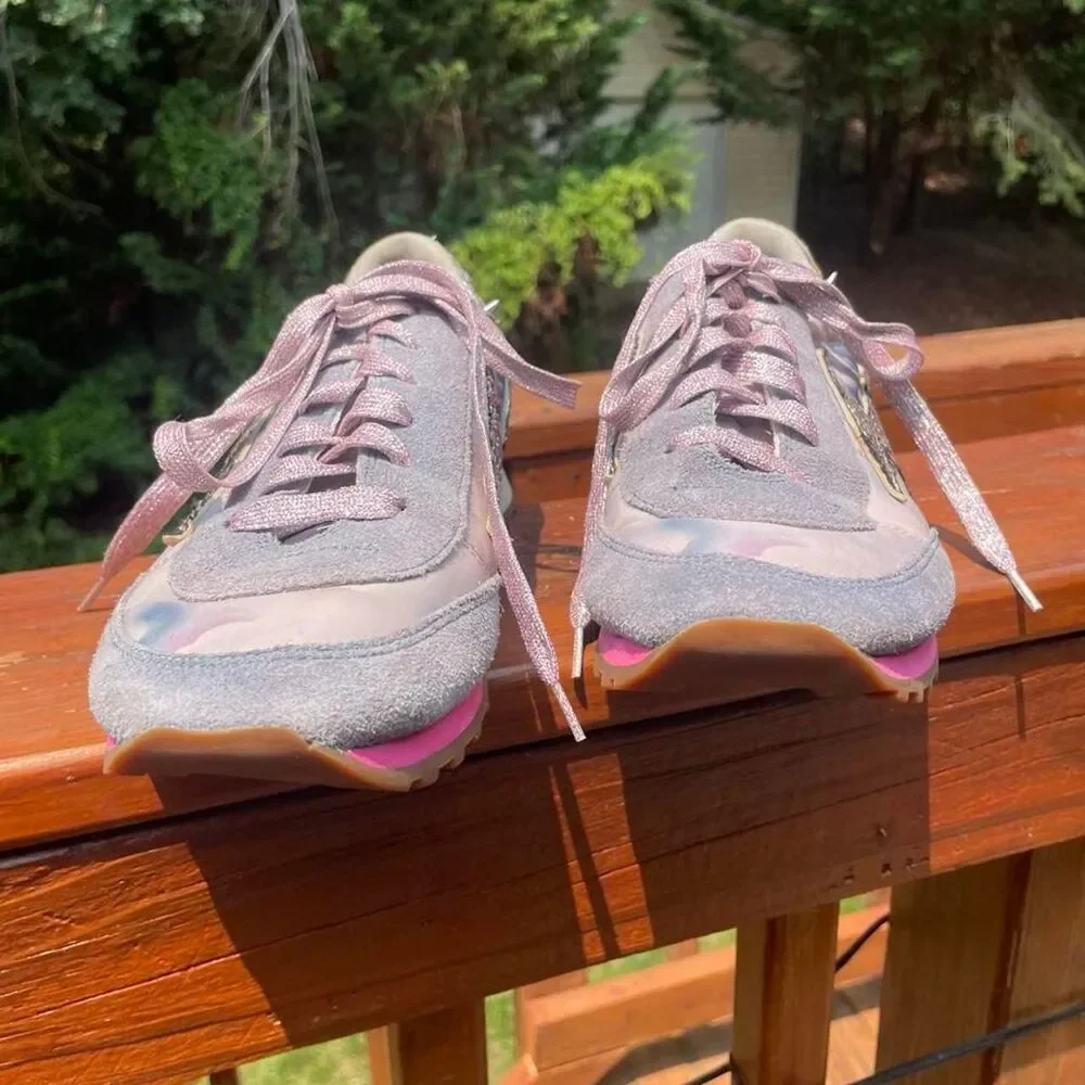 Womens 9 Marc Jacobs Astro bolt Y2K Fashion Sneakers